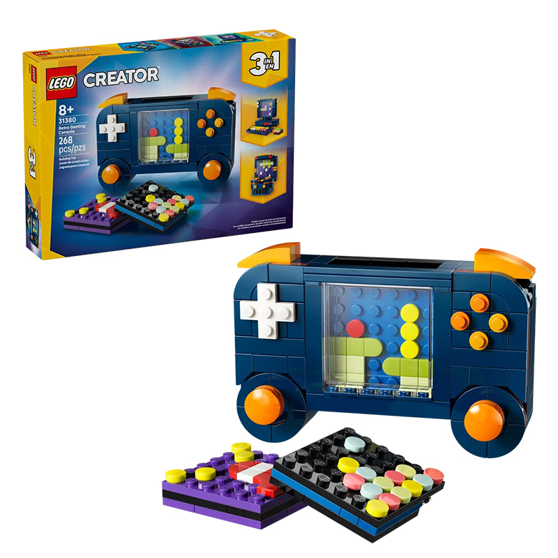 Retro Gaming Games - LEGO Creator 3-in-1 Bouwstenen LG-31380 Retro