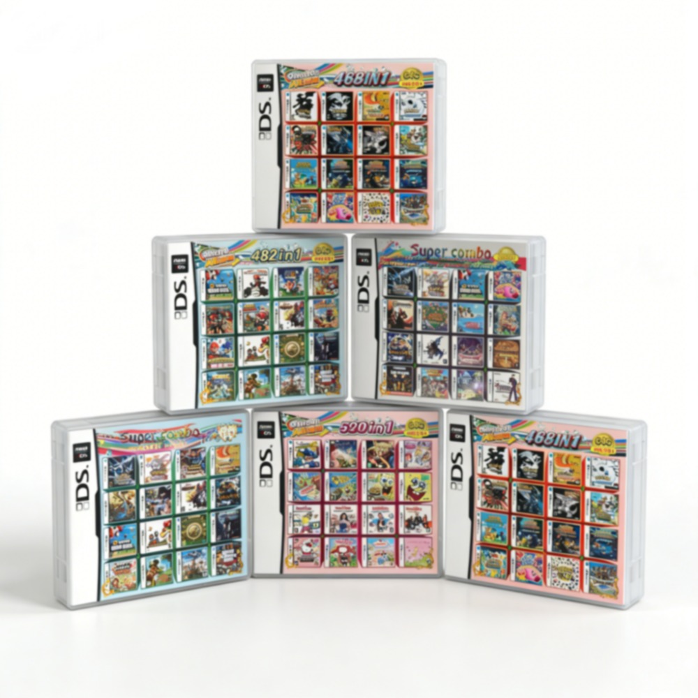 Retro Gaming Games - •Pokem0n-themage multi-game cartridge voor DS/3DS/NDSL/2DS -