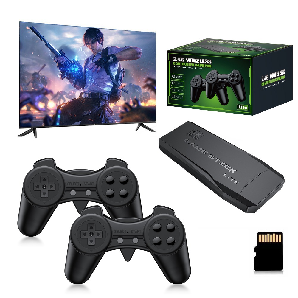 Retro Gaming Os - Draagbare 4K Retro Game Stick Console