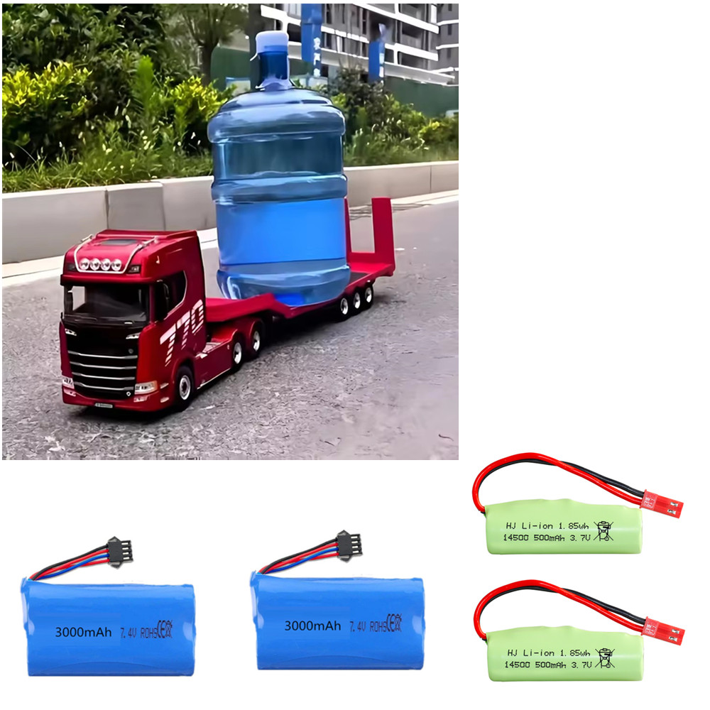 Composite Rca Cable - HUINA 1501 770S RC Truck Batterij