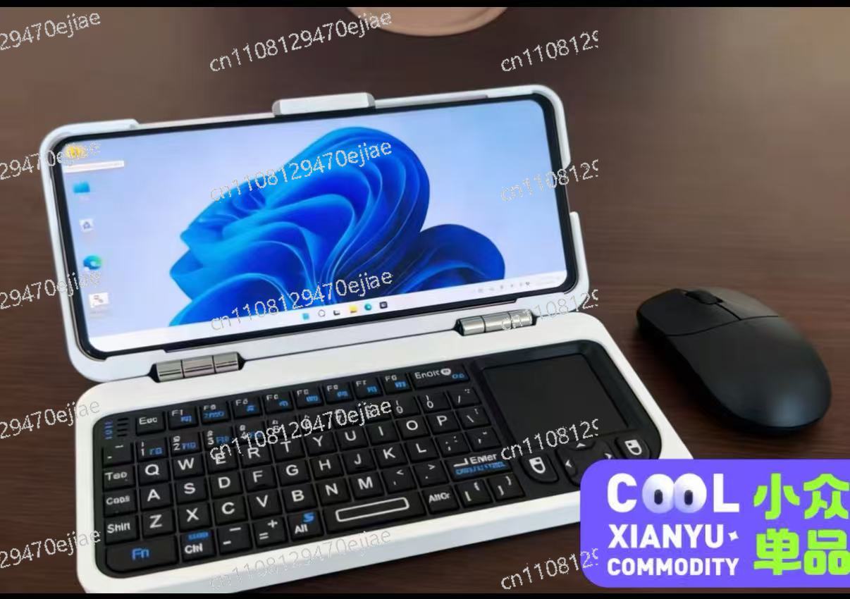 Retro Gaming Keyboard - 6 inch Dual Boot draagbare pc