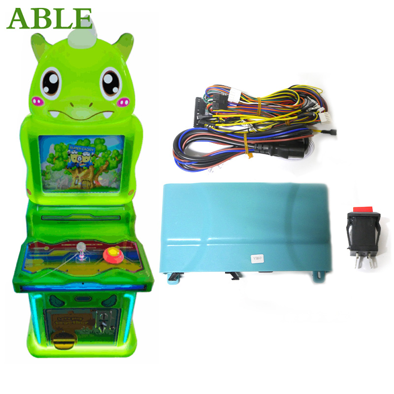 Retro Gaming Shop - Kleine Blauwe Hoed Arcade Kast Kinderen