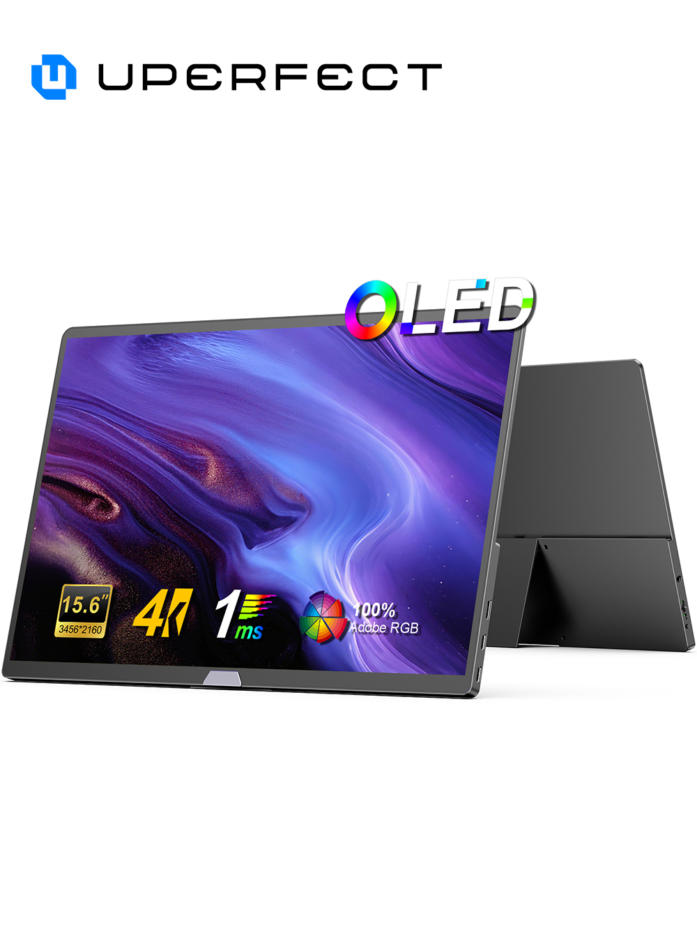Crt Monitor Stand - Uperfect 15,6 inch 4K OLED draagbare
