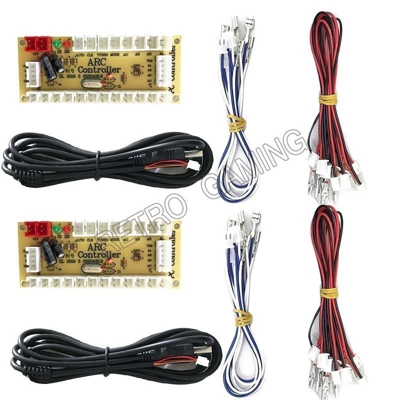Arcade Button Kit - PC USB Nul Vertraging Encoder Printplaat