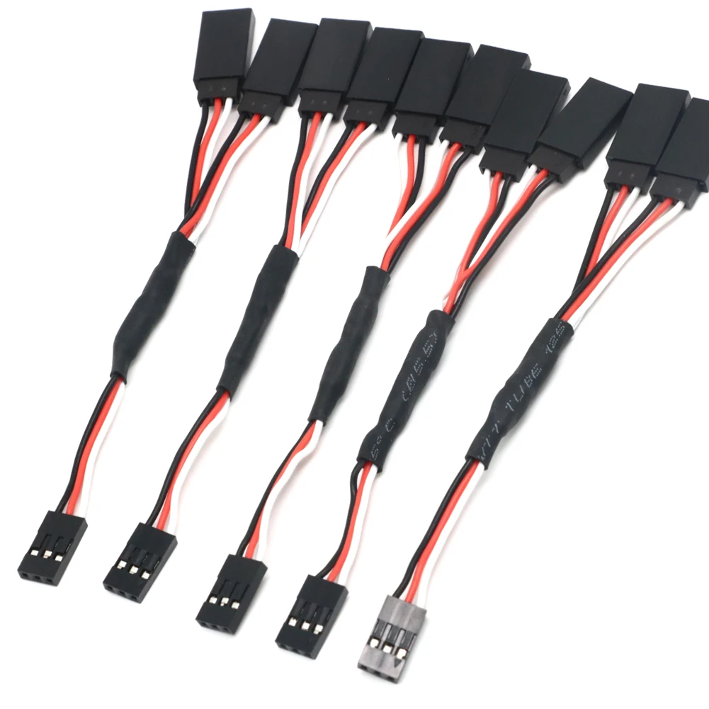 Composite Rca Cable - 5PCS 100/150/200/300/500mm RC Servo Y Verlengsnoer