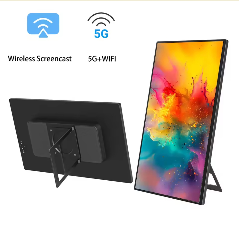 Crt Monitor Stand - 18,5 inch draagbare monitor HDR-display WiFi