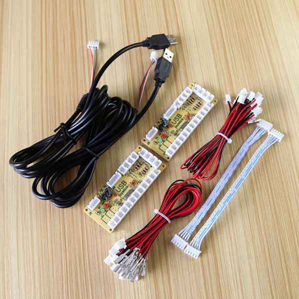 Arcade Button Kit - N-A12R 2X Nul Vertraging Arcade DIY