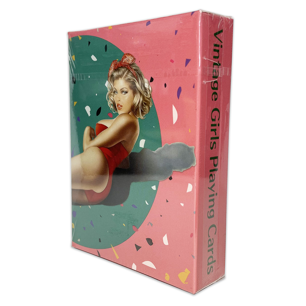 Retro Game Card - Amerikaanse Retro Sexy Mooie Dame Bikini