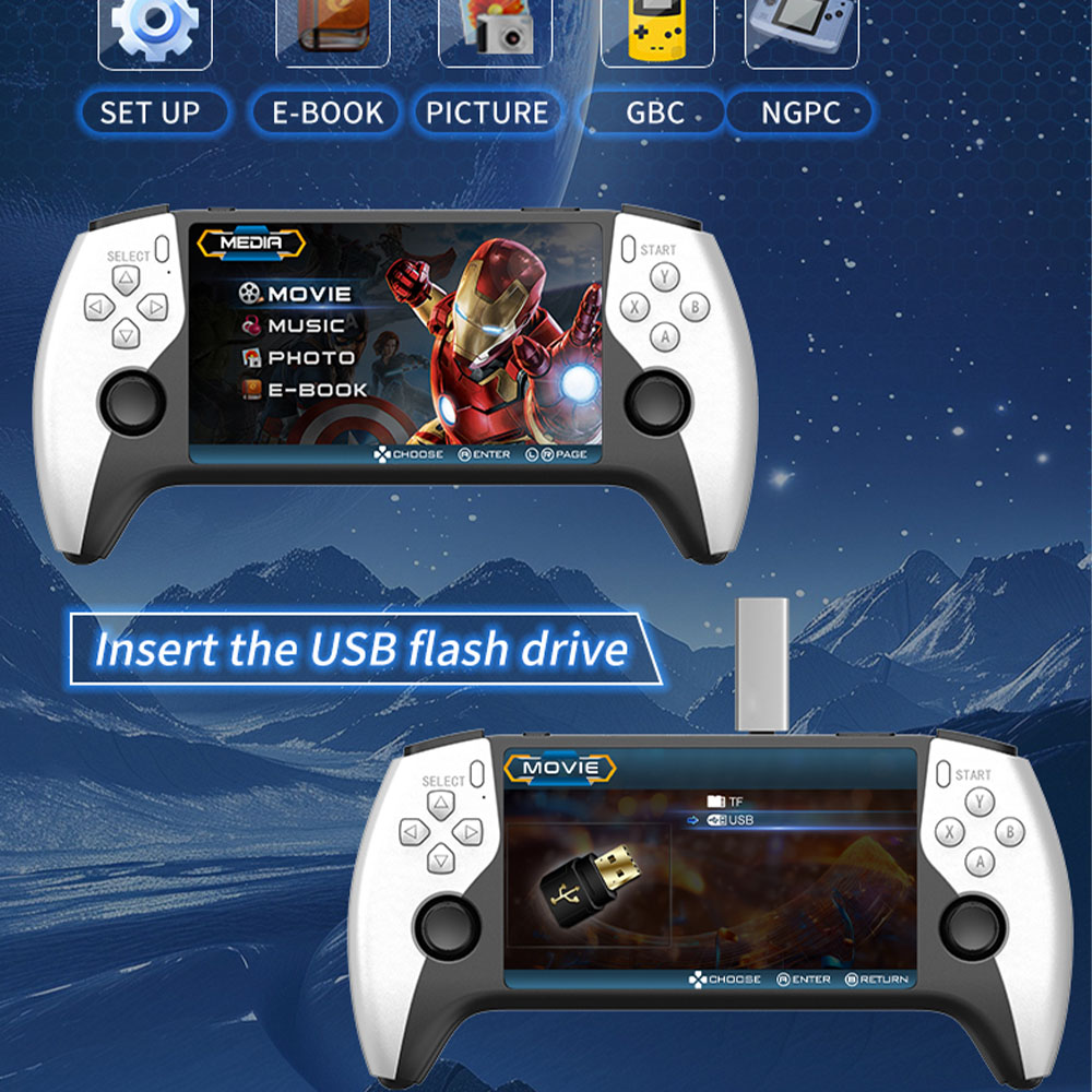2026 Nieuwe SF3500 5 Inch Hand - Retro Gaming In 2026 recensie en prijs