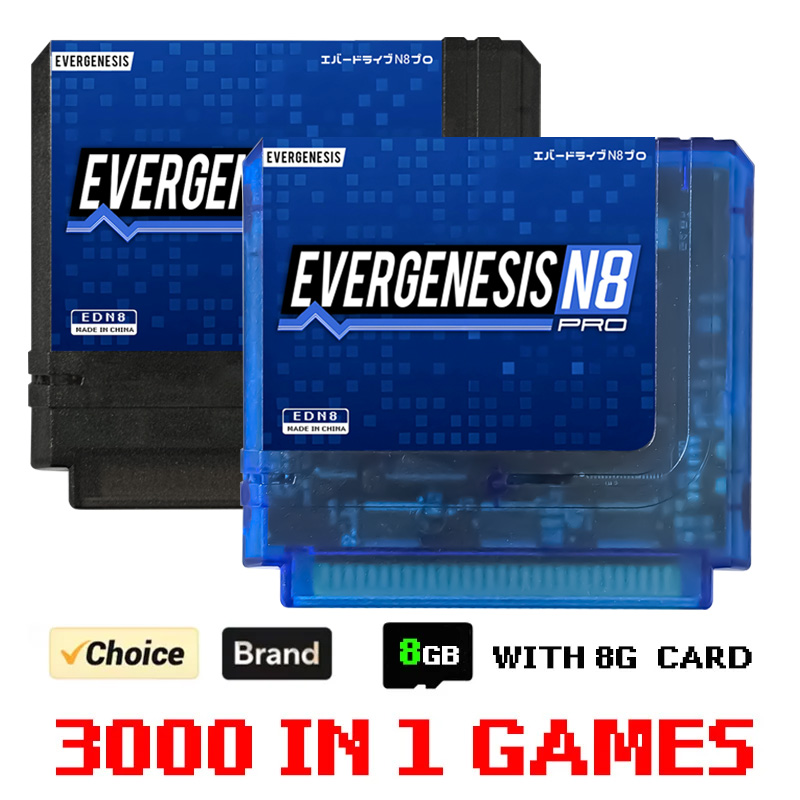 3000 in 1 Game Card ED N8 Pro  - Retro Game Card recensie en prijs