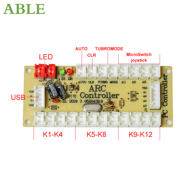 Arcade 2 Speler Nul Delay Kit  - Retro Gaming Shop recensie en prijs