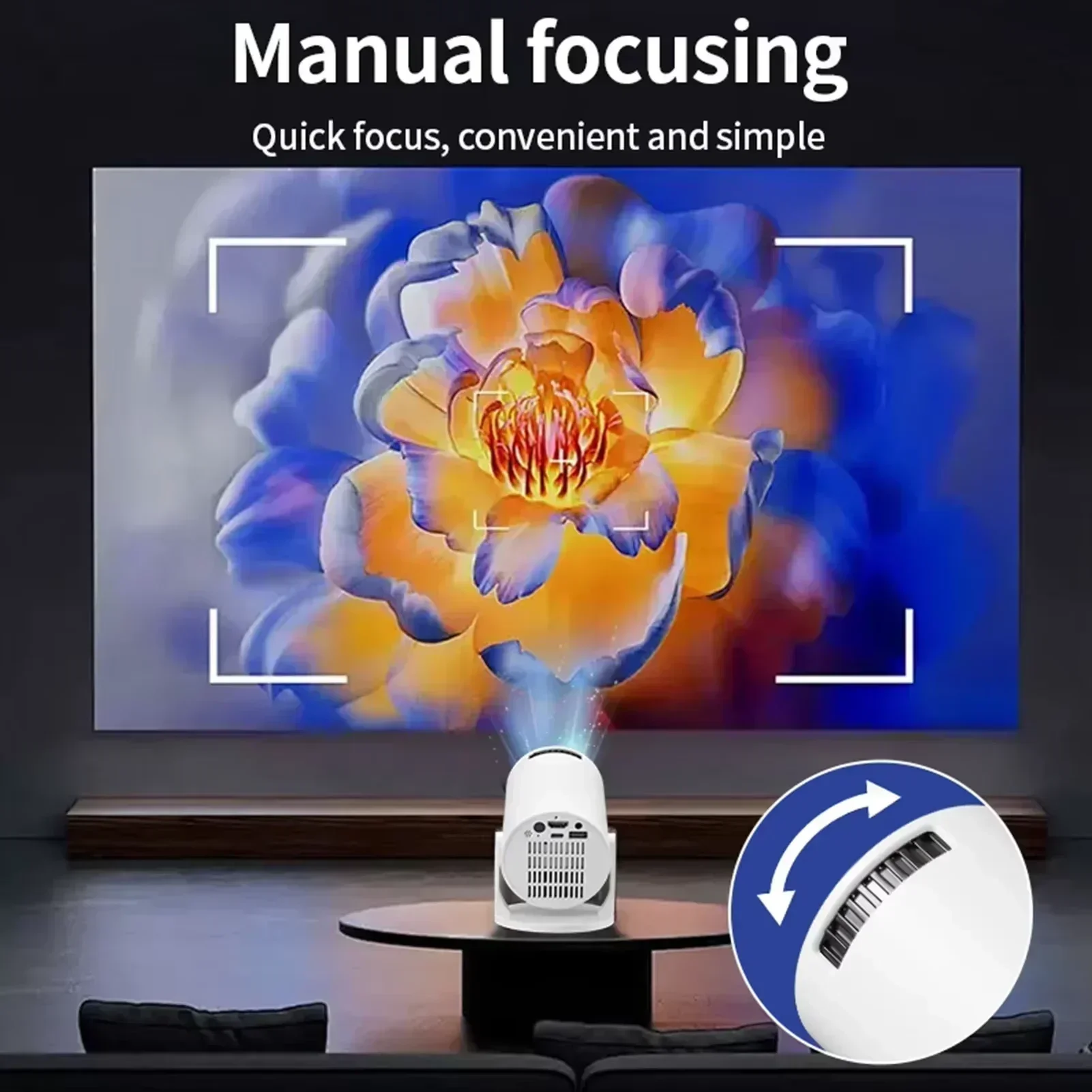 Mini HY300 Smart Android-proje - Retro Gaming Projector recensie en prijs