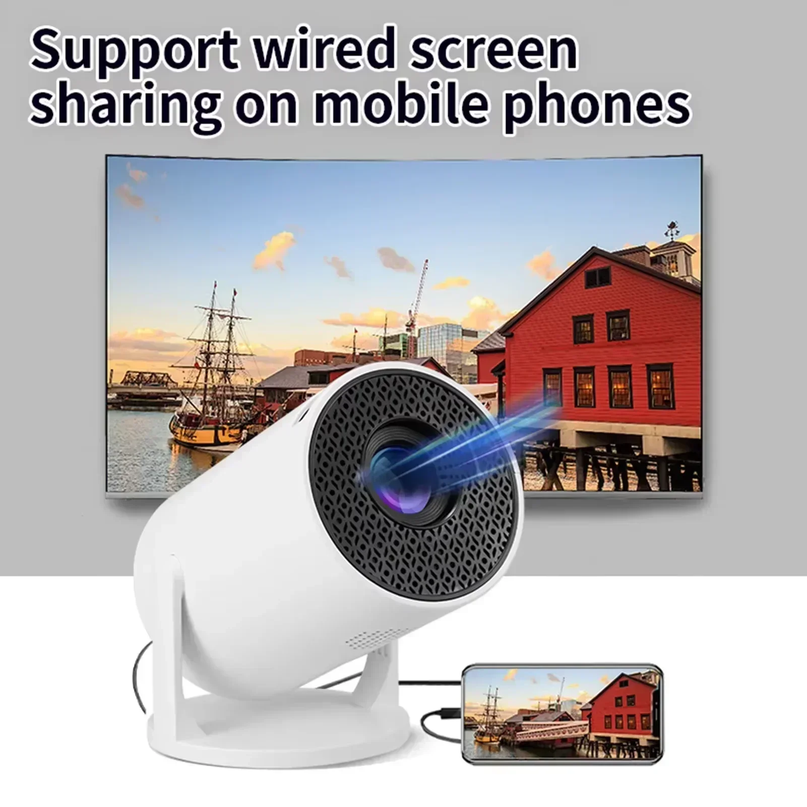 Mini HY300 Smart Android-proje - Retro Gaming Projector recensie en prijs
