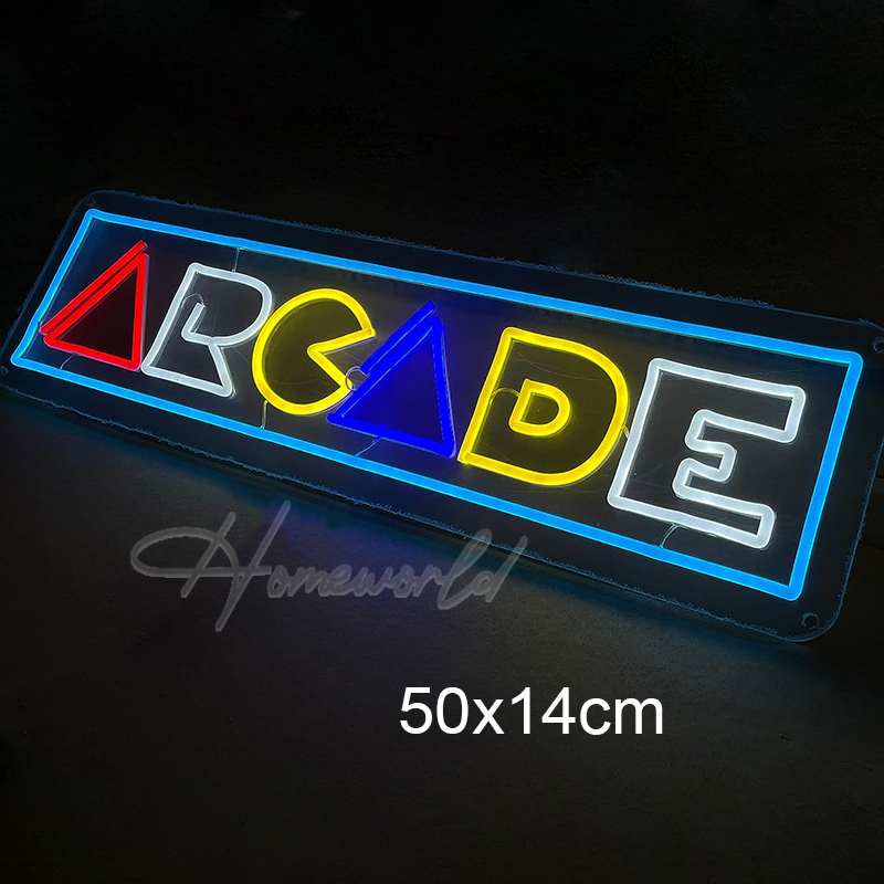 Arcade Neon Sign LED Game Room - Retro Gaming Projector recensie en prijs
