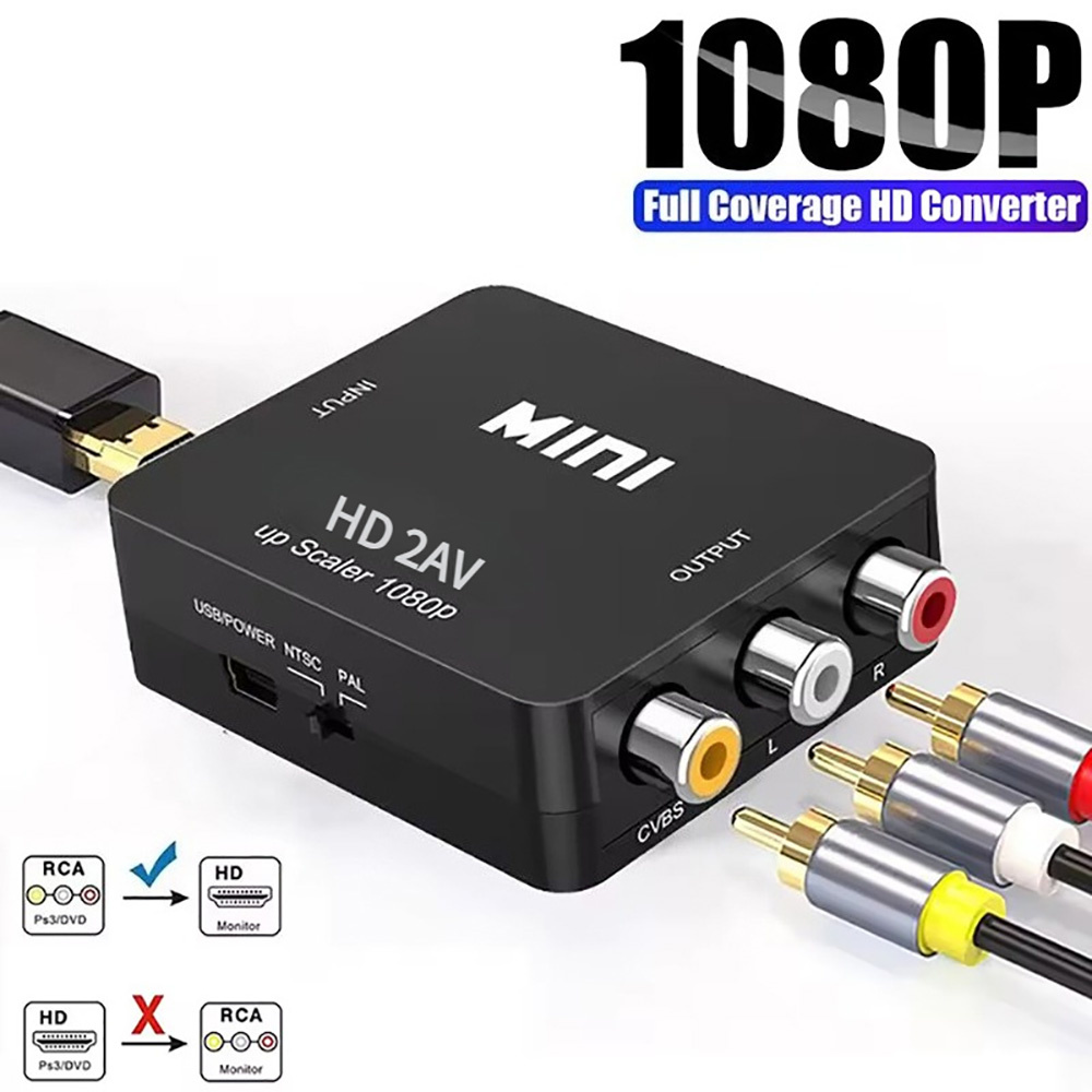HDMI-compatibele naar AV RCA-a - Composite Rca Cable recensie en prijs