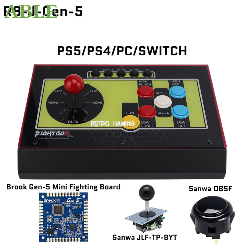 FightBox R8‑J Arcade Fight Sti - Retro Gaming Shop recensie en prijs