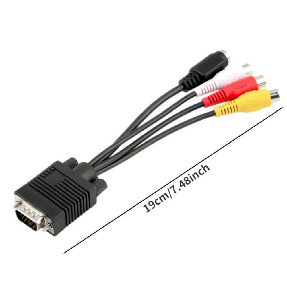 VGA naar S-Video 3 RCA Composi - Composite Rca Cable recensie en prijs