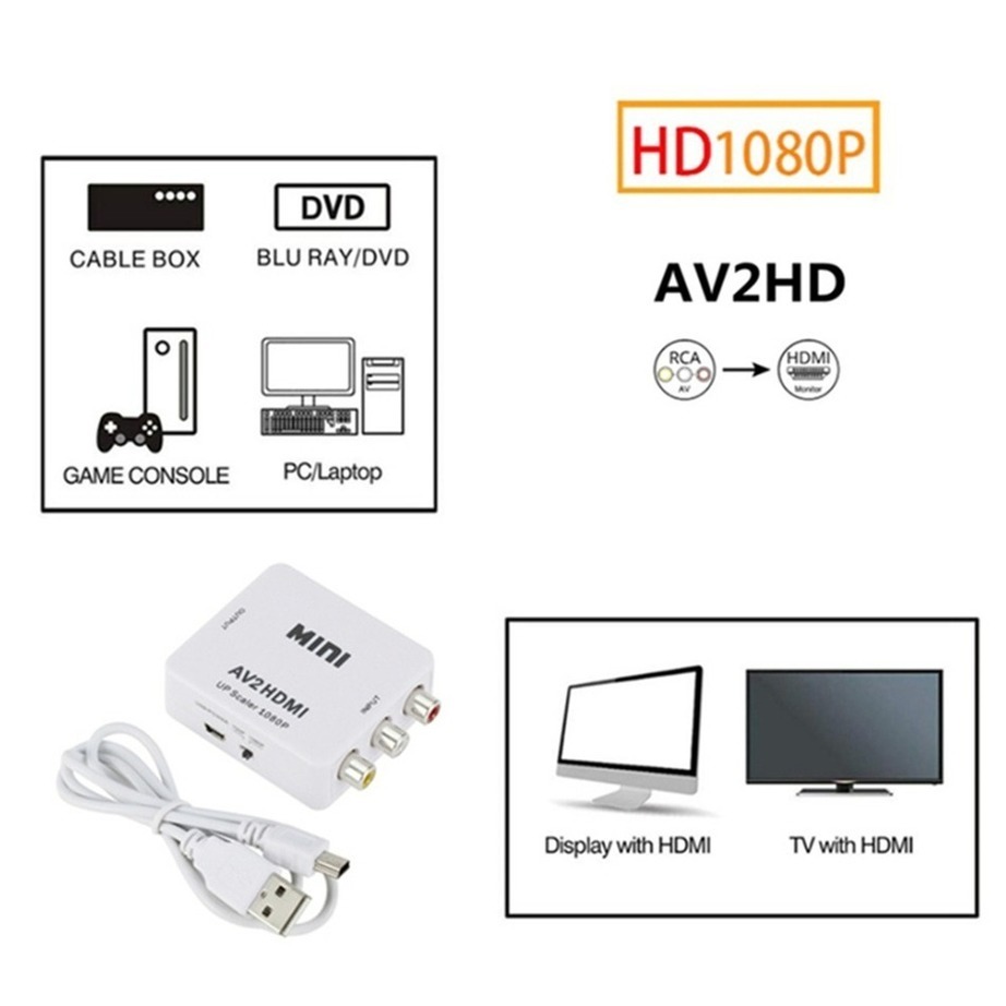 Rca Av Naar Hdmi-Compatibele C - Composite Rca Cable recensie en prijs