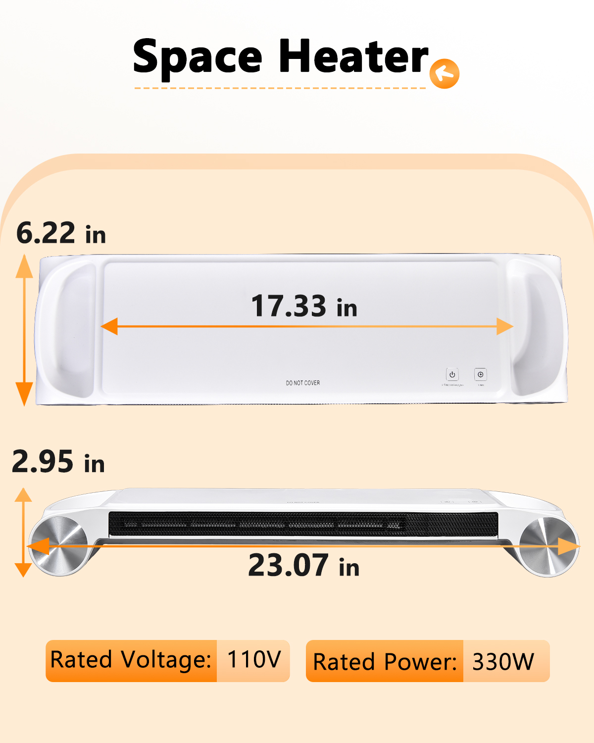 Eary 330W desktop ruimteverwar - Crt Monitor Stand recensie en prijs