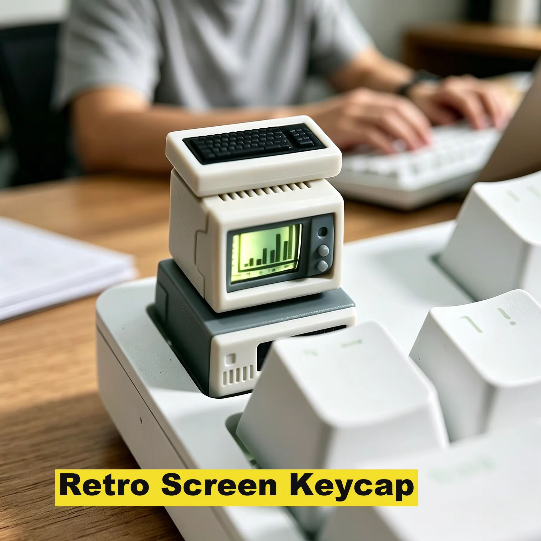 Retro Computer Keycap Backlit  - Retro Gaming Keyboard recensie en prijs
