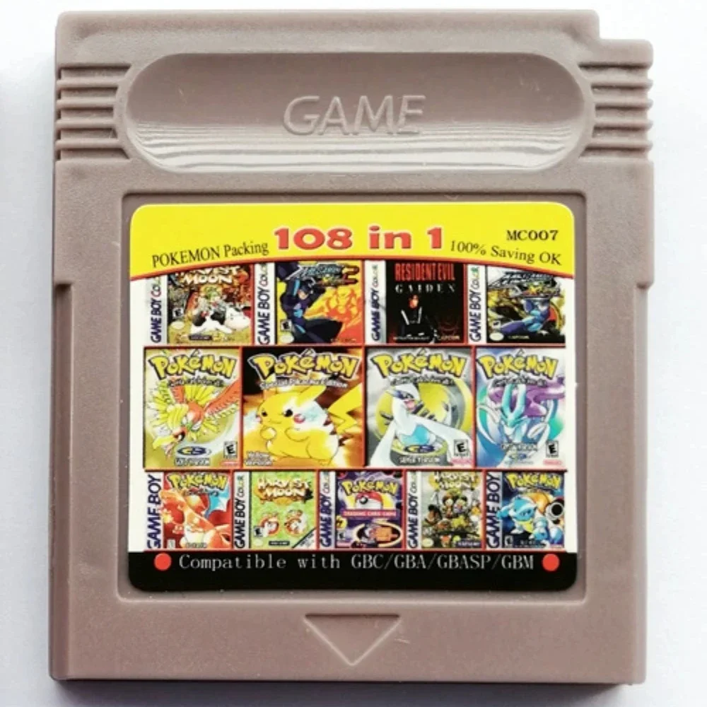 GBC Retro Game Combo Card Poké - Retro Game Card recensie en prijs