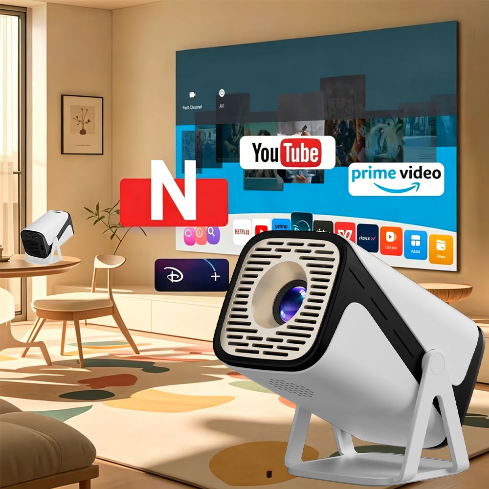 Slimme mini-projector Ingebouw - Retro Gaming Projector recensie en prijs