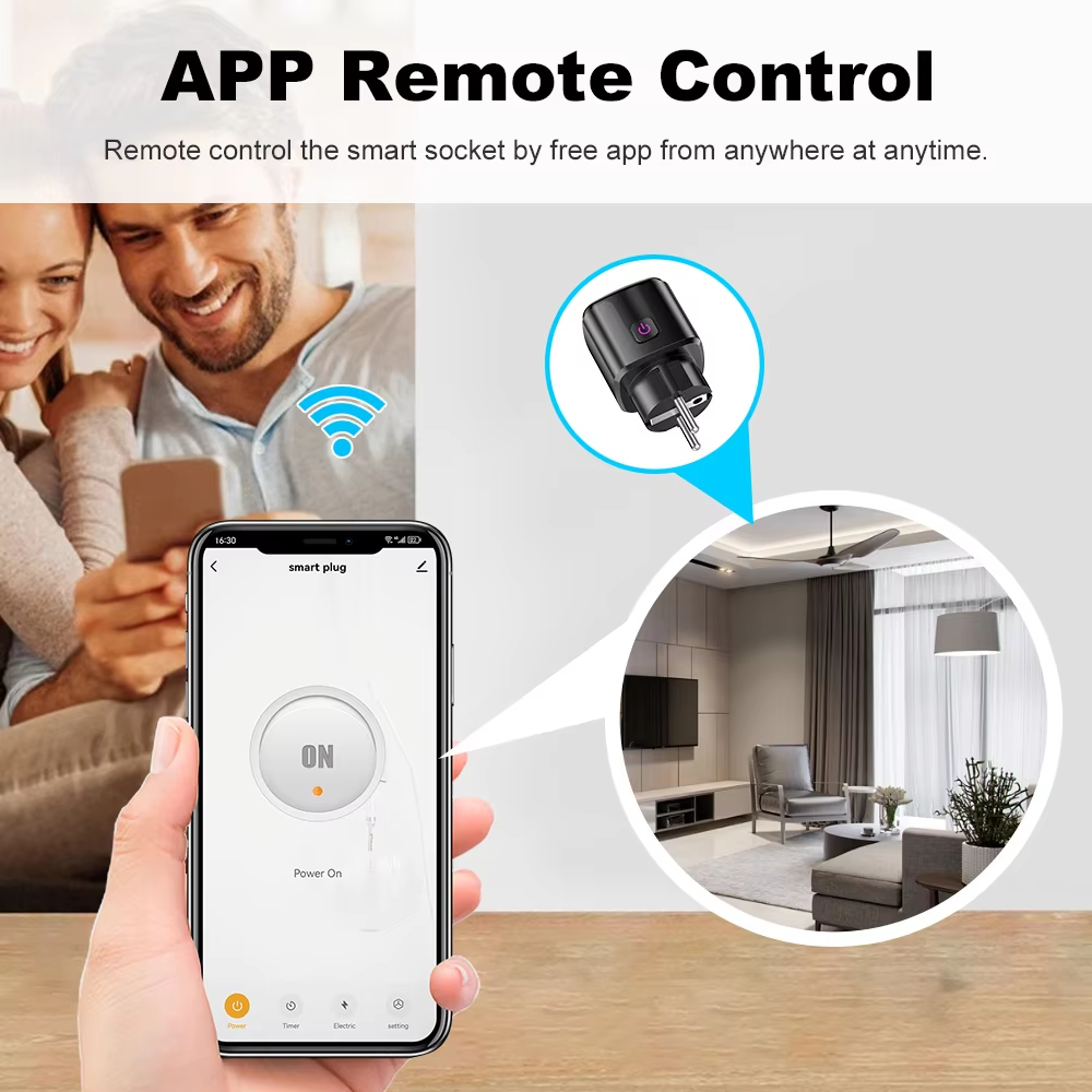 20A AC100-240V Wifi Smart Plug - Crt Monitor Stand recensie en prijs