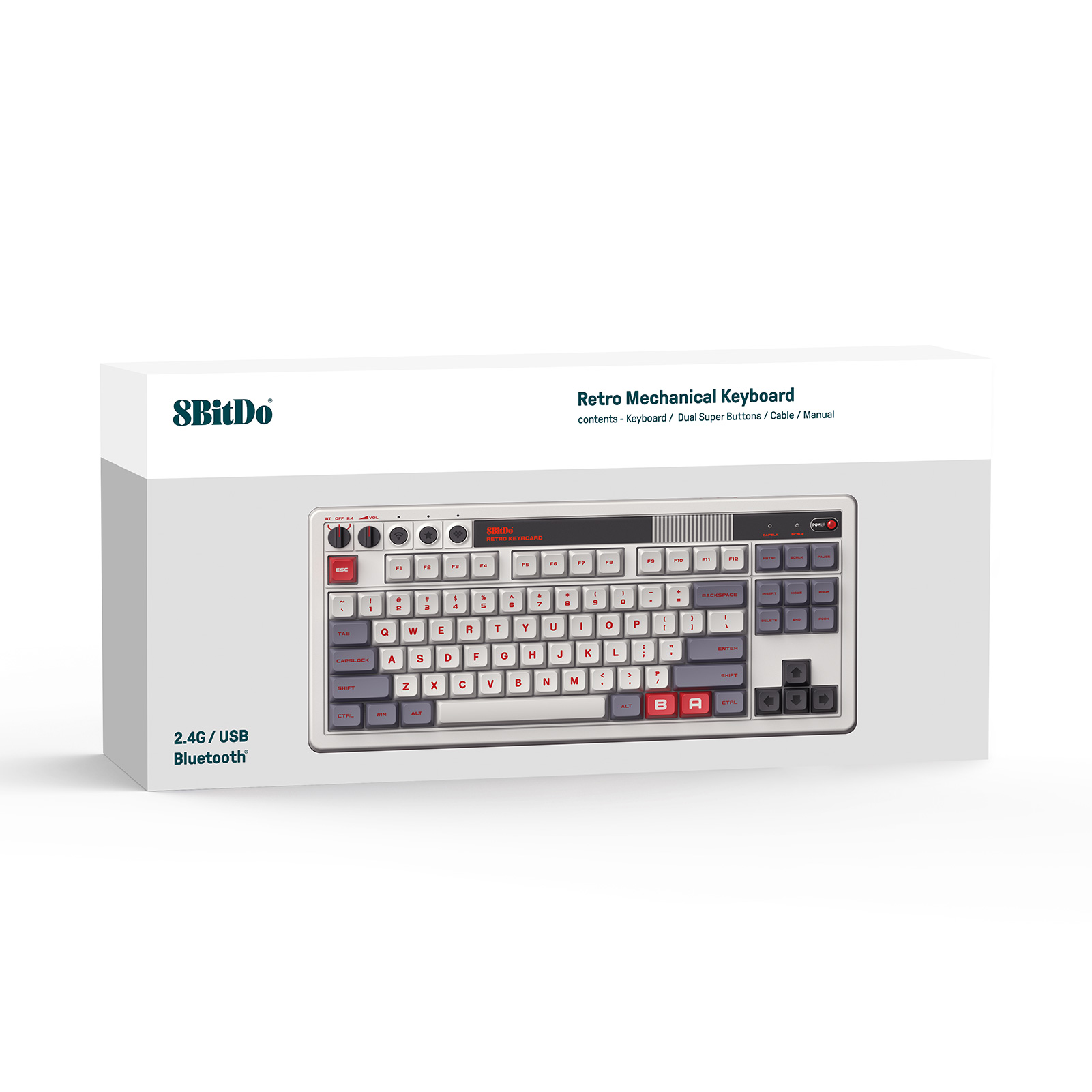 8Bitdo Retro mechanisch toetse - Retro Gaming Keyboard recensie en prijs