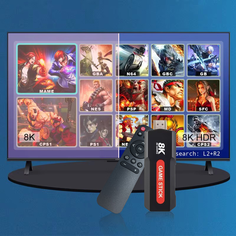 X2 Game Stick HD 4K 8K 3D Cons - Retro Gaming Os recensie en prijs