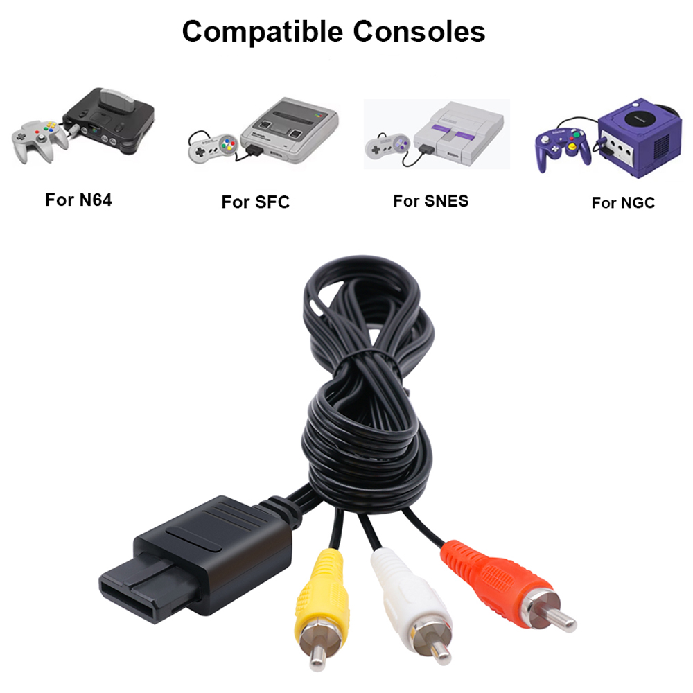 LinkRetro Zwarte AV Composiet  - Composite Rca Cable recensie en prijs