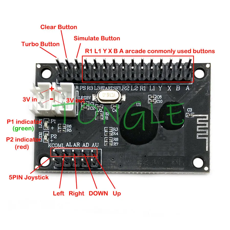 Zero Delay-draadloze Arcade-ga - Arcade Button Kit recensie en prijs