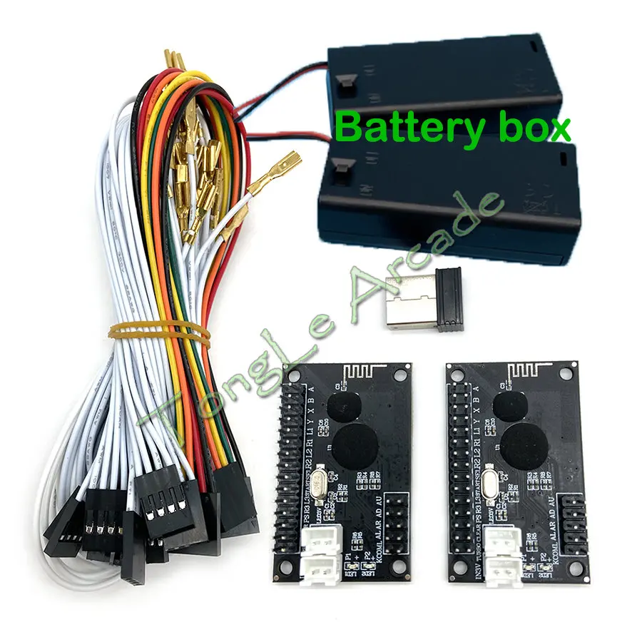 Draadloze arcade-gamecontrolle - Arcade Button Kit recensie en prijs
