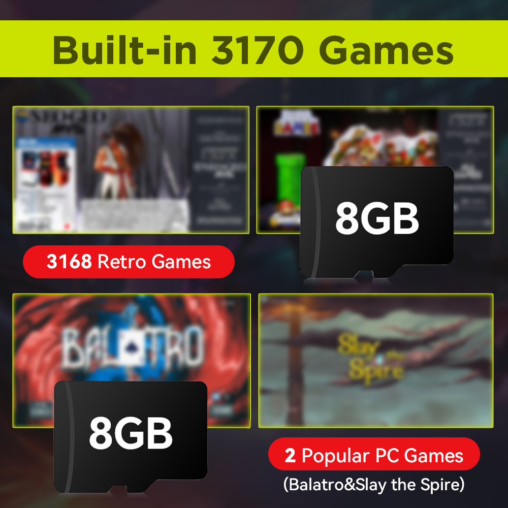 8 GB Game TF-kaart met 3170 Re - Retro Gaming Os recensie en prijs