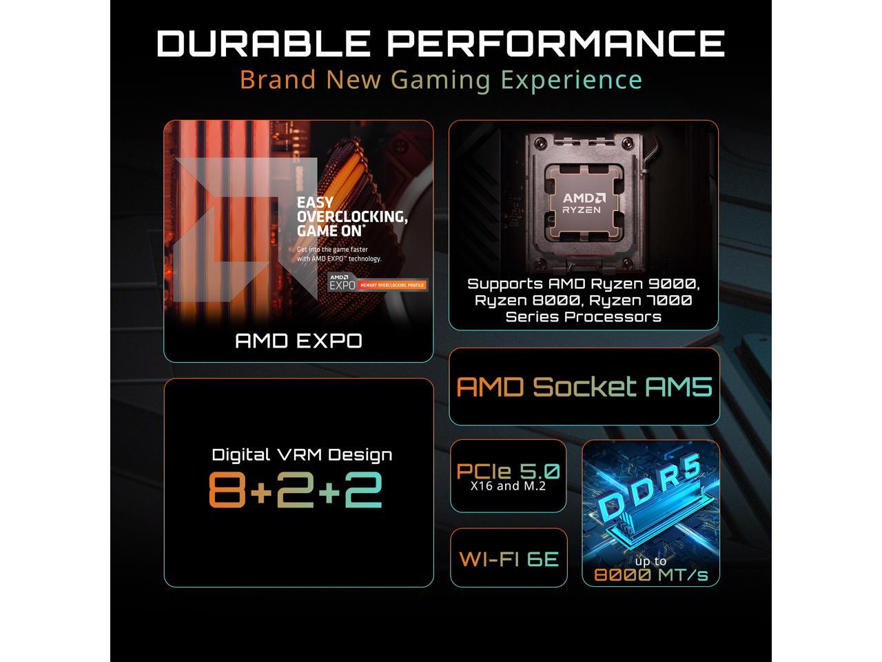 GIGABYTE B650E EAGLE WIFI6E AM - Corsair Ram Vengeance 16Gb recensie en prijs