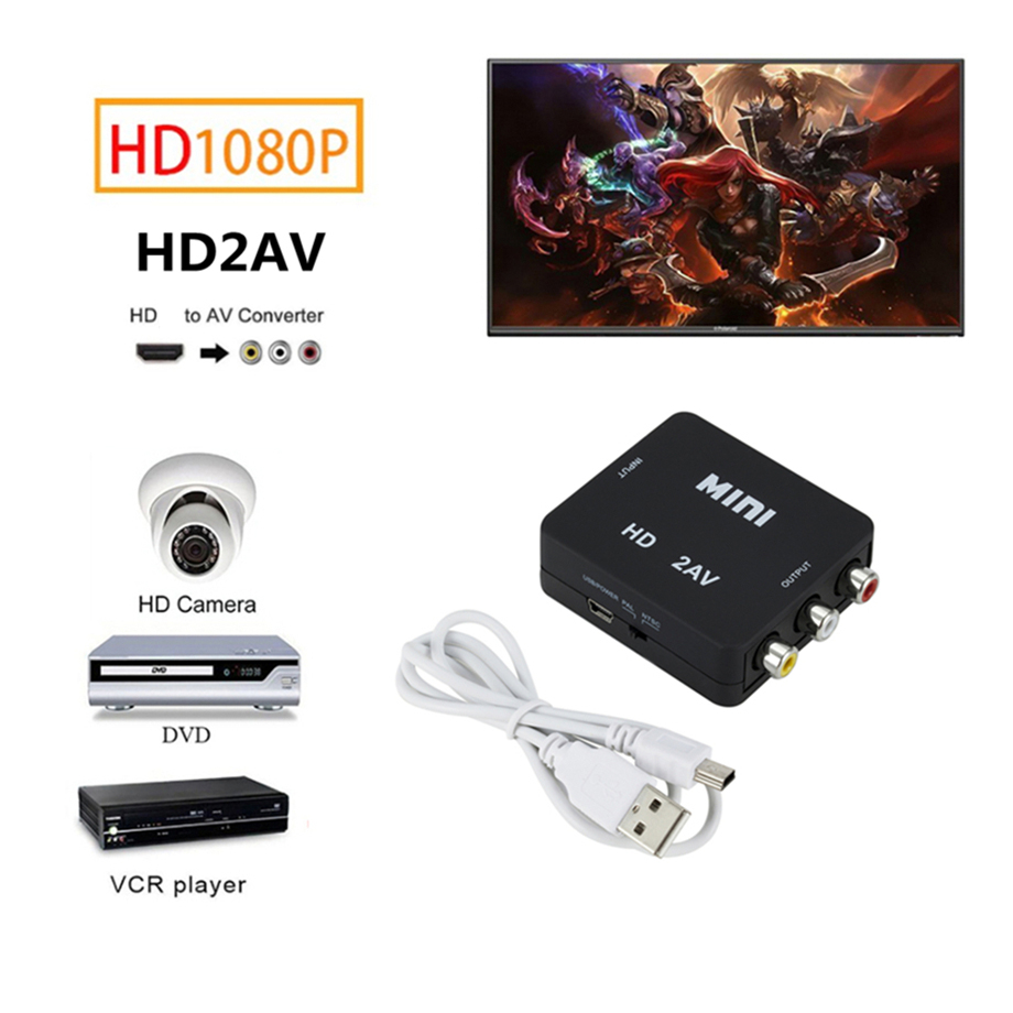 HDMI-compatibele naar AV RCA-a - Composite Rca Cable recensie en prijs